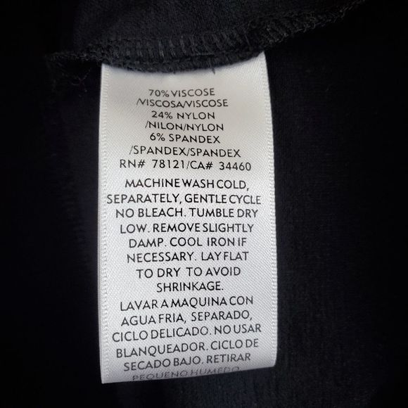 Eileen Fisher Full Zip Black Cardigan S - Picture 6 of 6